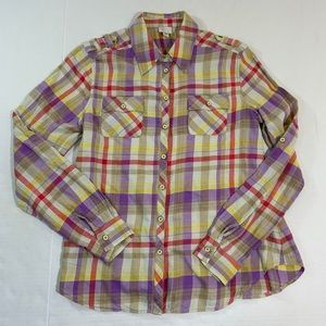 Anthropologie Tops - Anthropologie Postmark Plaid Fall Button Shirt 8 Anthropologie Tops - Anthropologie Postmark Plaid Fall Button Shirt 8